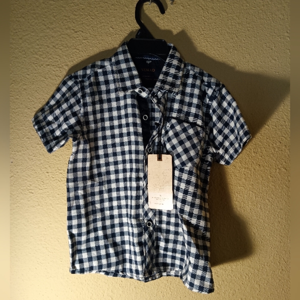 Boys Nomad Short Sleeve Button-Up Shirt